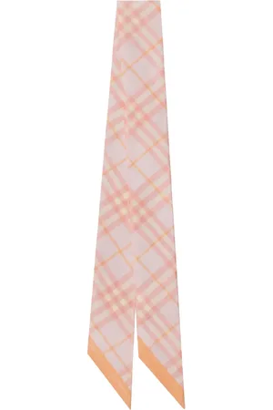 Burberry Karierter Schal aus Seide