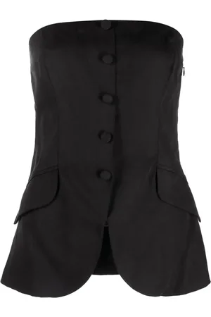 Reformation Schulterfreies Cordoberteil