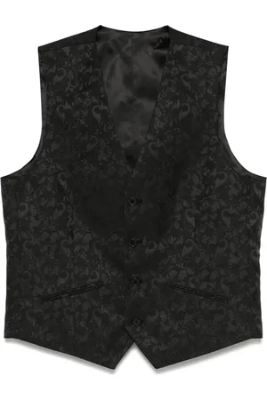 Karl Lagerfeld Weste mit Jacquardmuster