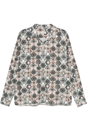 Tintoria Mattei Hemd mit Batikmuster