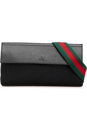 Gucci 2000-2015 GG Canvas Web crossbody bag