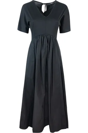 Max Mara Bronzo Maxikleid