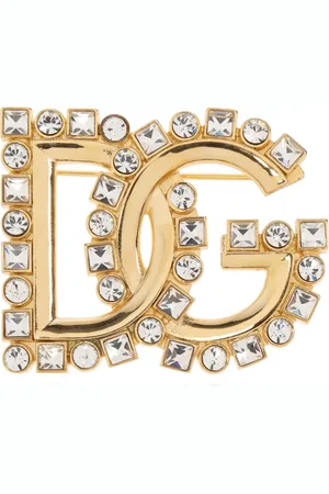 Dolce & Gabbana DG Anstecknadel mit Kristallen