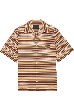 Prada Gestreiftes Bowlinghemd