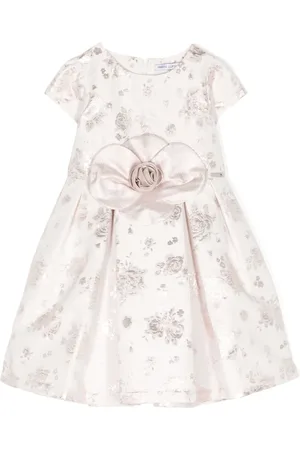 Mama Luma Brokat-Kleid mit Blumenmuster