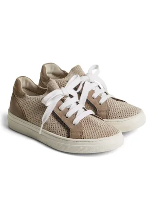 Brunello Cucinelli Gestrickte Sneakers mit Monili-Detail