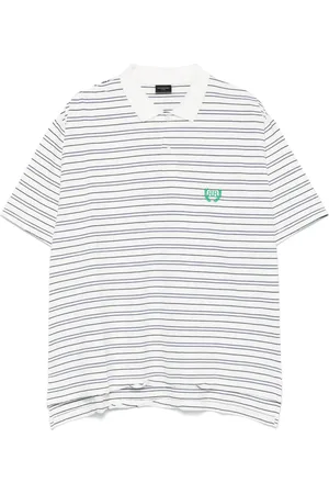 Balenciaga Poloshirt mit Logo-Stickerei
