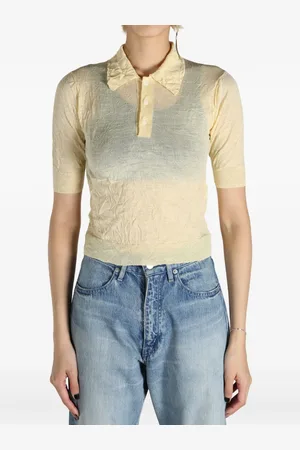 Auralee Wool polo top