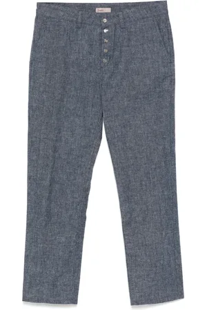 HERNO Jeans mit Druckknopf