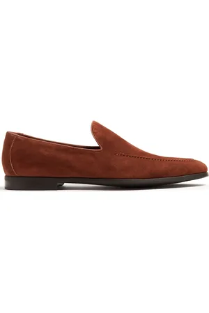 Magnanni Loafer aus Wildleder mit mandelförmiger Kappe
