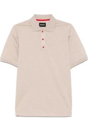 Kiton Meliertes Poloshirt