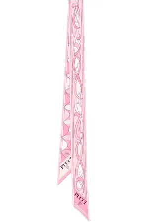 Puccini Orchidee-print scarf