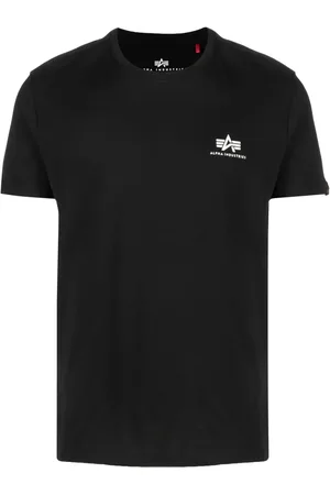 Alpha Industries T-Shirt mit Logo-Print