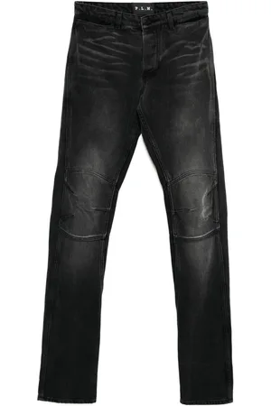 P.L.N. Jeans mit Tragefalten