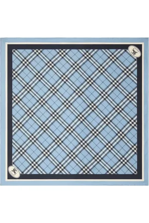 Burberry Karierter Schal aus Seide