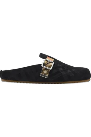 Burberry Urchin Clogs aus Wildleder