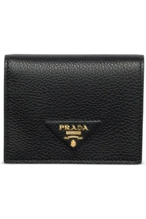 Prada Kleines strukturiertes Portemonnaie
