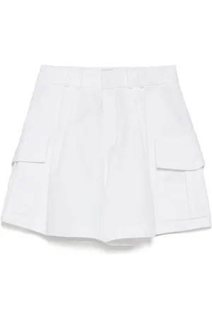 DICE KAYEK Ausgestellte Shorts mit Falten