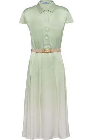 Prada Midikleid mit Farbverlauf