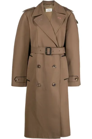 Maison Margiela Trenchcoat aus Bio-Baumwolle