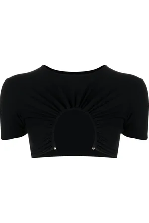 CHRISTOPHER ESBER Cropped-Hemd mit Cut-Out