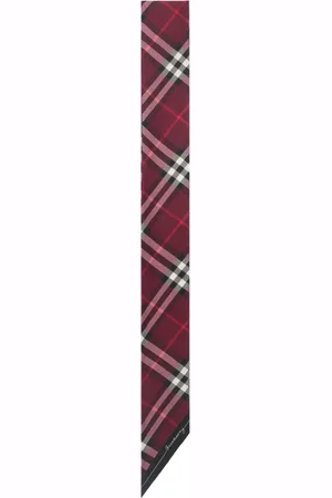 Burberry Karierter Schal aus Seide