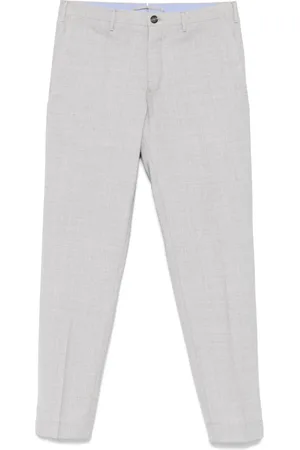 Incotex Hose mit meliertem Effekt
