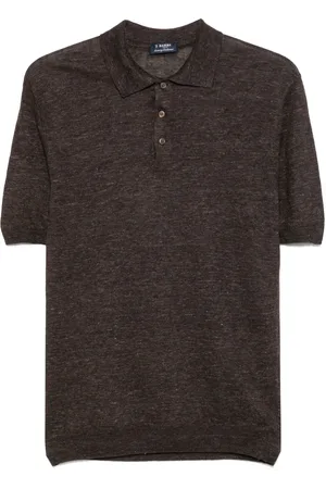 BARBA Poloshirt aus Leinen