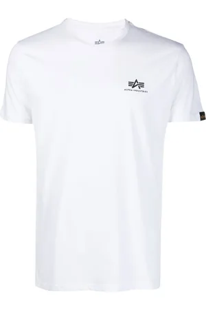 Alpha Industries T-Shirt mit Logo-Print