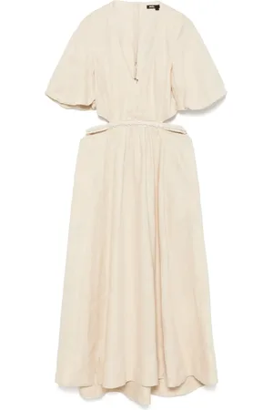 Maje Midikleid mit Kunstperlen