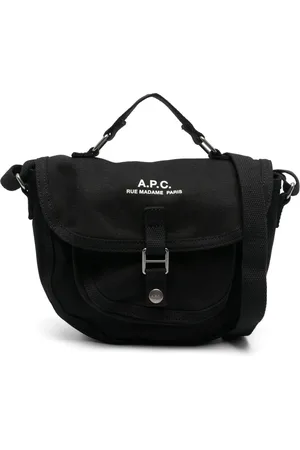 A.P.C. Kuriertasche aus Canvas