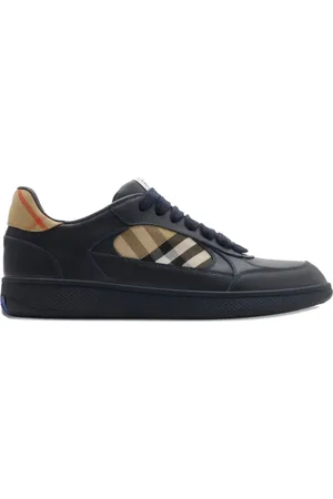 Burberry Sneakers mit karierten Einsätzen