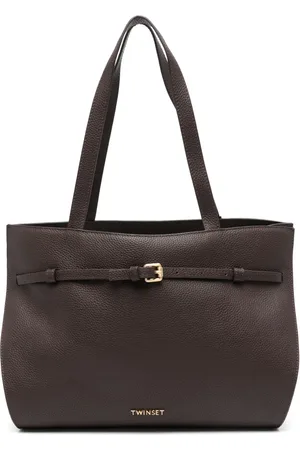 Twin-Set Handtasche mit Logo-Schriftzug