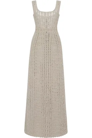 ROSETTA GETTY Gehäkeltes Midikleid