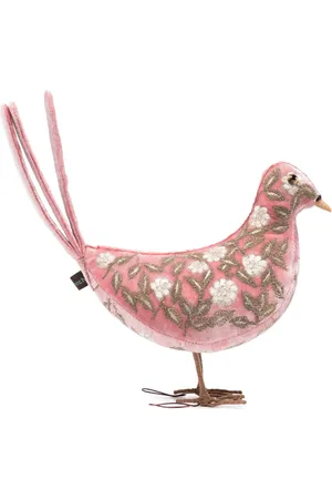 Anke Drechsel Taube-Stofftier mit Stickerei