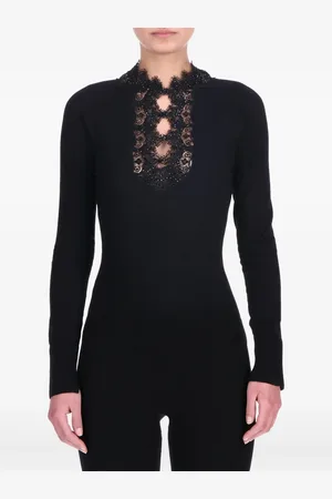 ERMANNO SCERVINO Pullover mit Spitzendetail