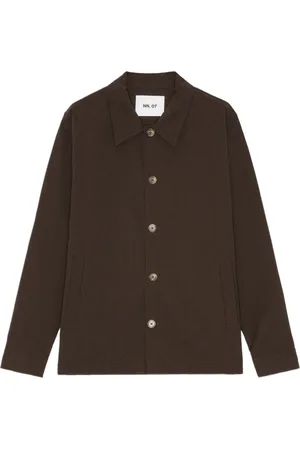 NN.07 Cordjacke mit Knopfleiste