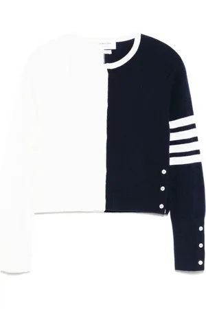 Thom Browne 4-bar Cropped-Cardigan
