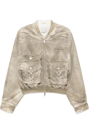 Feng Chen Wang Bomberjacke mit Logo-Stickerei