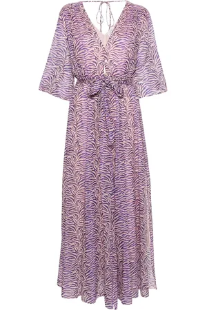 FORTE FORTE Maxikleid mit Zebra-Print