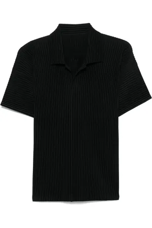 Issey Miyake Plissiertes T-Shirt