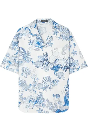 VERSACE Coral Theater Hemd