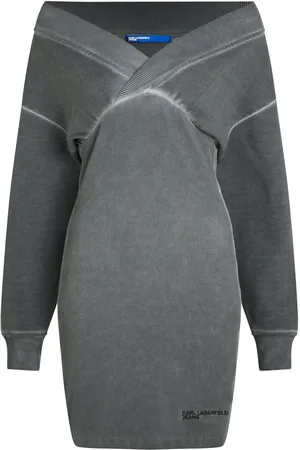 Karl Lagerfeld Schulterfreies Kleid