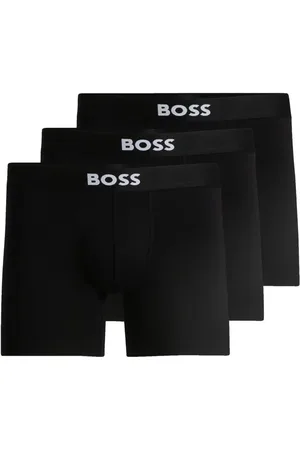 HUGO BOSS Set aus drei Slips mit Logo-Bund