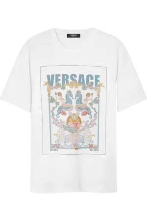 VERSACE T-Shirt mit grafischem Print