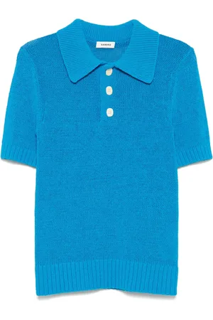 Sandro Gestricktes Poloshirt