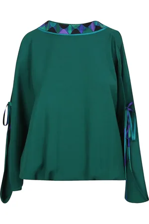 Puccini Rückenfreie Bluse
