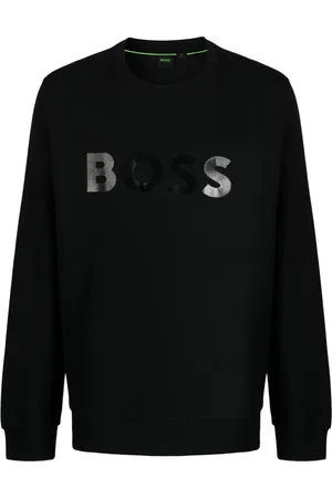 HUGO BOSS Sweatshirt mit Spiegel-Effekt