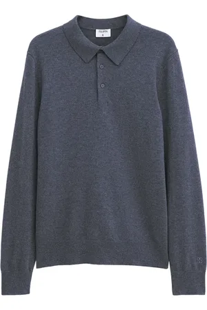 Filippa K Fein gestricktes Poloshirt