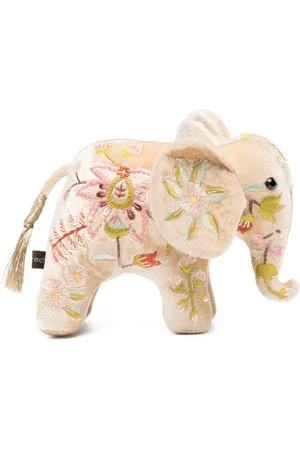 Anke Drechsel Mini Elefant-Stofftier mit Stickerei